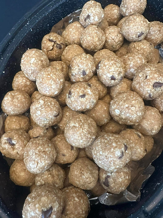 Peanut Butter Chocolate Chip Protein Balls