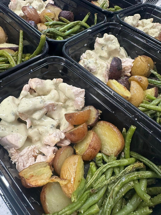 Garlic Chicken & Potatoes