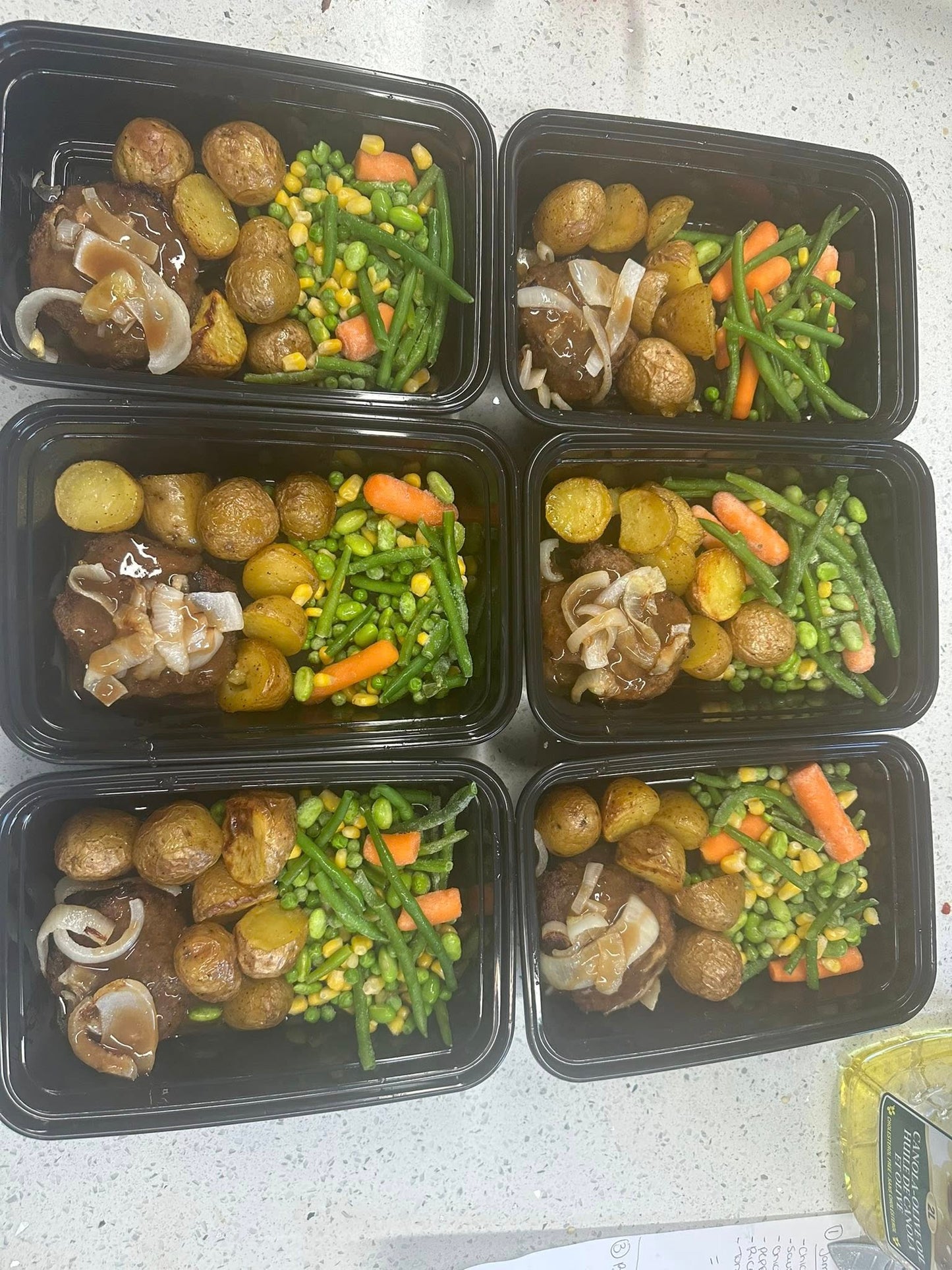 Salisbury Steak Dinner