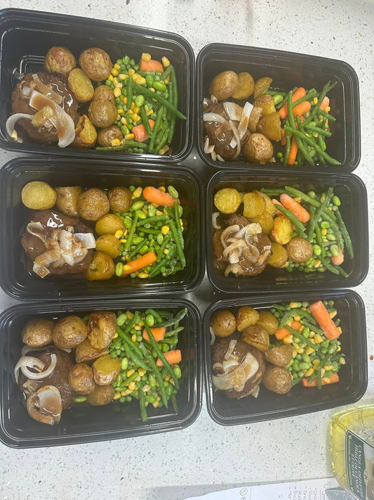 Salisbury Steak Dinner